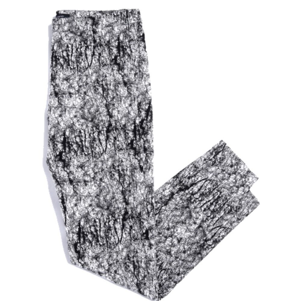 French Connection Marble Pattern Pants Size 6